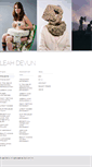 Mobile Screenshot of leahdevun.com